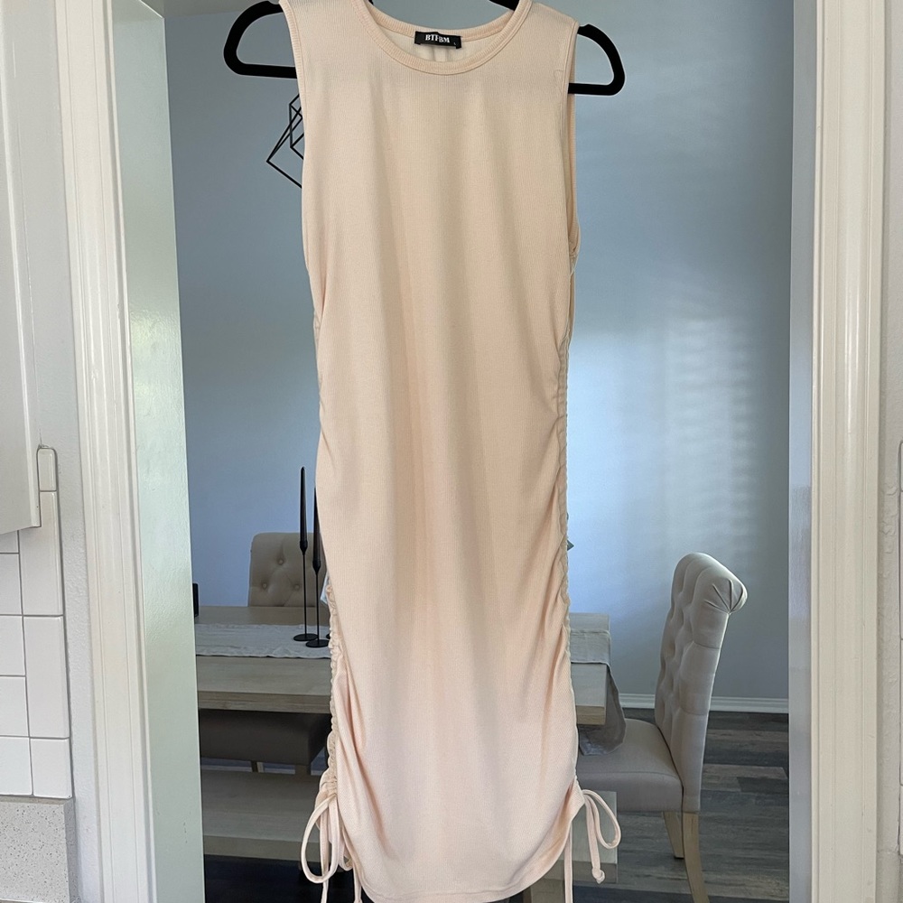 White adjustable dress